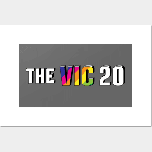 THE VIC 20 - Official Logo Posters and Art